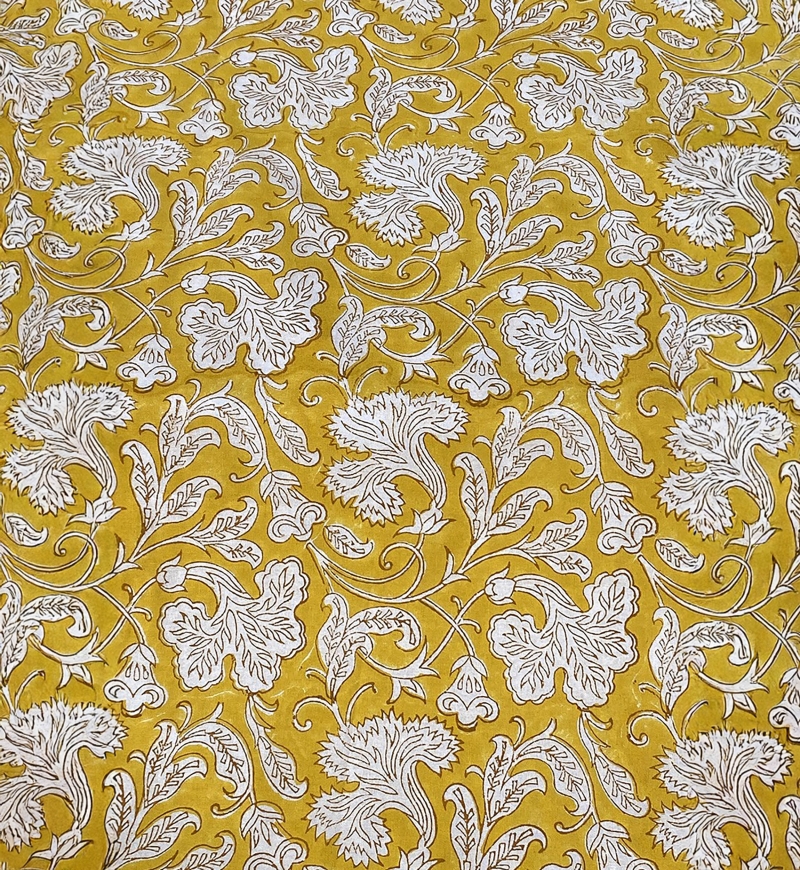 Canelle & Safran Tischdecke – 100 % Baumwolle – Blumenmuster – Boho-Chic-Stil – Jardin Botanique – Miss June Paris – 5