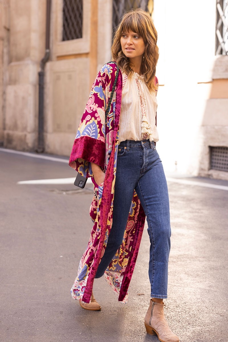 Miss June Paris, Kimono Lungo Ivana