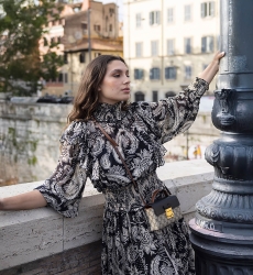 robe longue manche longue boheme PALOMA - Miss June