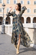 long sleeve bohemian long dress ALYA - Miss June