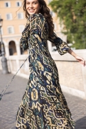 long sleeve bohemian long dress ALYA - Miss June