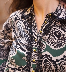 long sleeve boheme chic long dress TARTIKA - Miss June