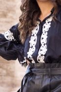 long sleeve black shirt VENEZIA - Miss June