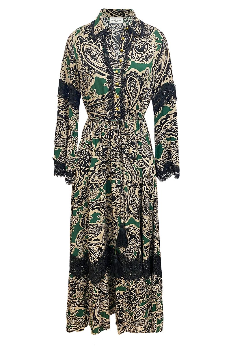 Miss June Paris, Vestido Largo Martika