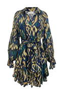 long sleeve bohemian short dress SORAYA - Miss June