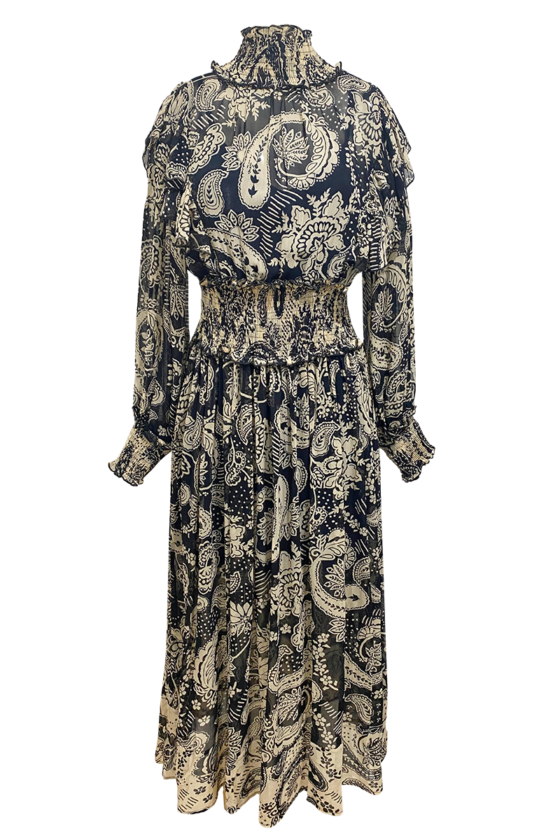 robe longue manche longue boheme PALOMA - Miss June