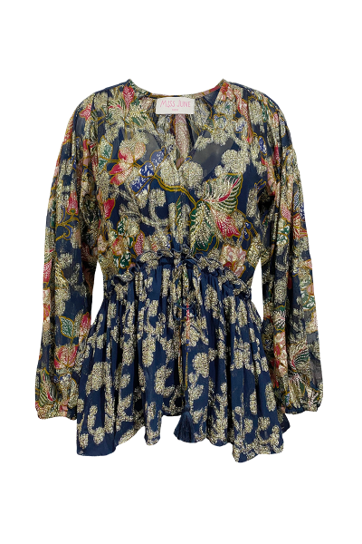 long sleeve floral blouse LYAM - Miss June