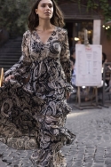 long sleeve bohemian long dress MERYL - Miss June
