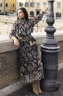 long sleeve bohemian long dress PALOMA - Miss June