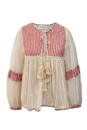long sleeve bohemian blouse PALMER - Miss June