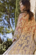 long sleeve bohemian chic long kimono SHABBY - Miss June