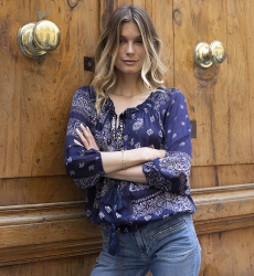 blouse manche longue boheme BLISS - Miss June