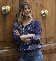 blouse manche longue boheme BLISS - Miss June