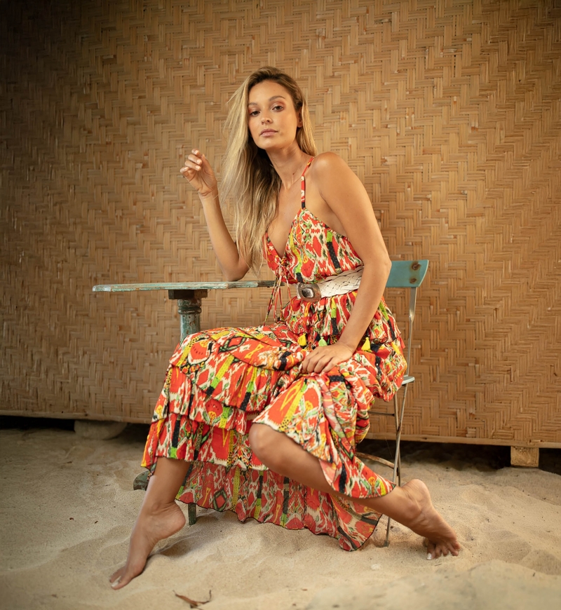 jupe longue boheme IVA - Miss June