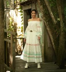 Miss June Paris — Long Skirt Plumeria