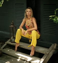 JAHIA Pants – Yellow/Orange – Bohemian Style – Miss June Paris – 6