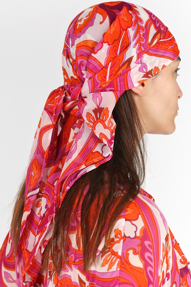 Bufanda Georgia - Colores Surtidos - Tamaño 90cm*90cm - Miss June Paris - 3