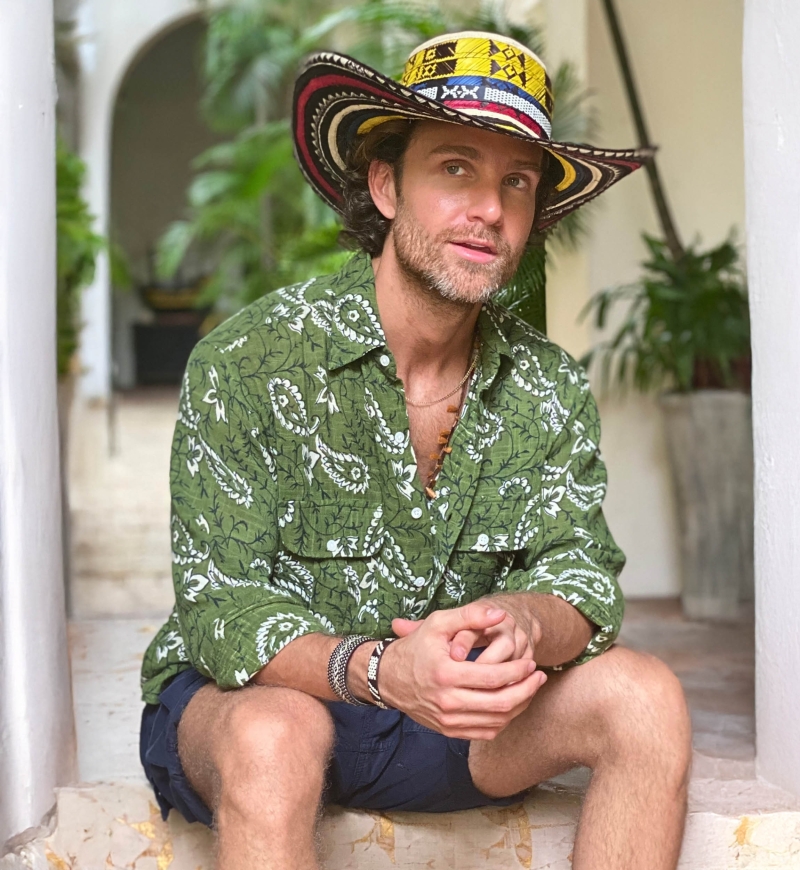 Camisa Medellin – caqui – mangas largas – colección Shay – Miss June Paris – 7