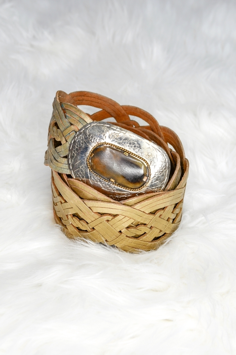 Ceinture Cuir Broadway - couleures assorties - style boho chic - Miss June Paris - 25