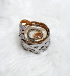 Ceinture Cuir Broadway - couleures assorties - style boho chic - Miss June Paris - 28