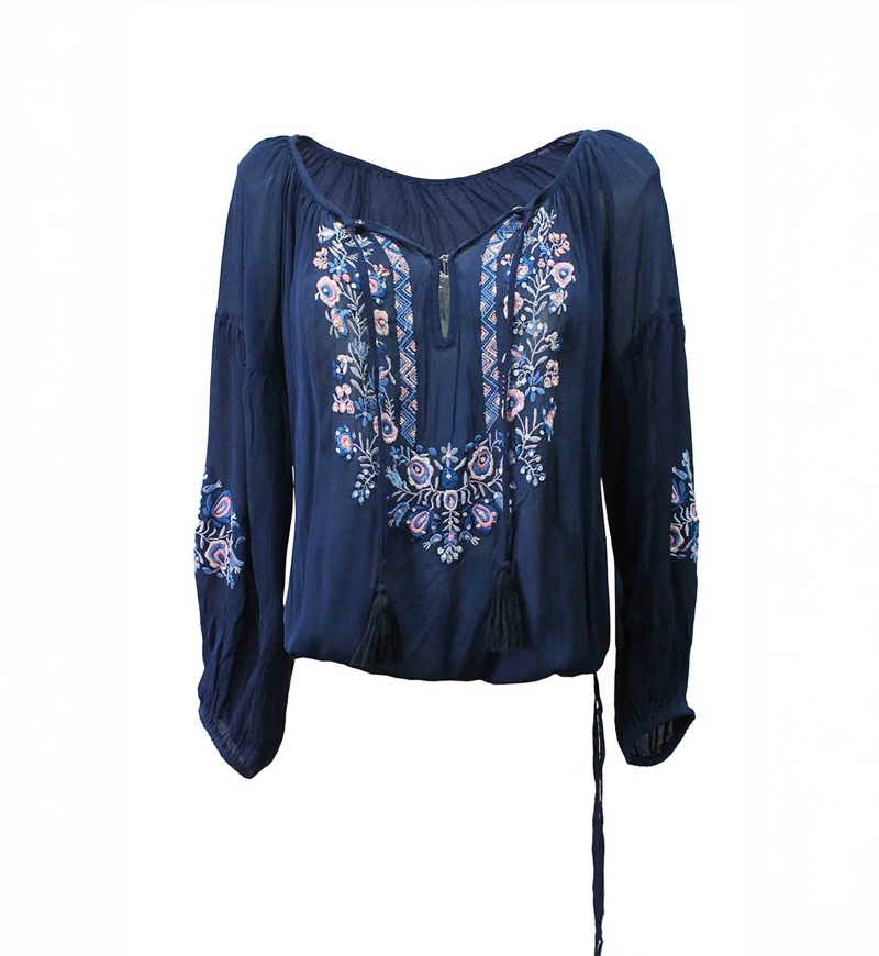 blouse manche longue boheme FOLK - Miss June