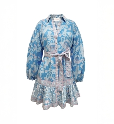 Vestido curto Juliette - 100% algodão - Miss June Paris - 6