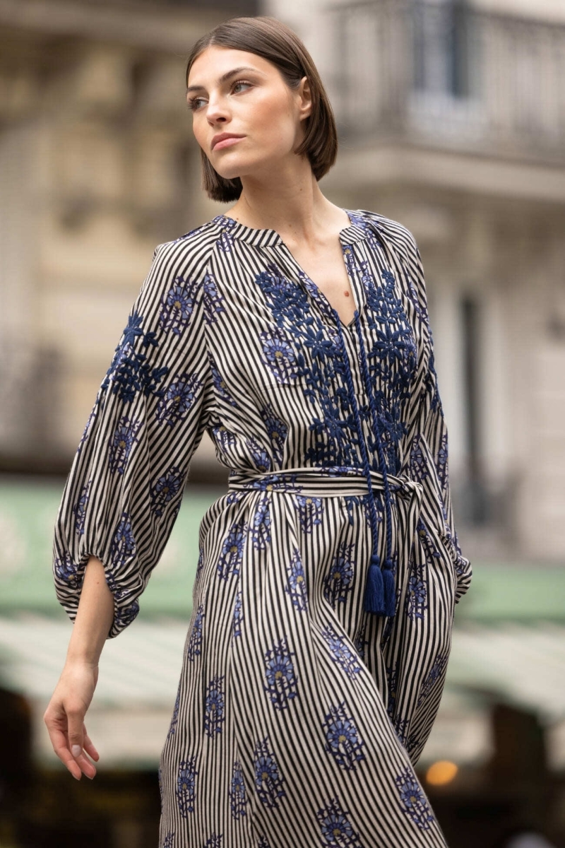 Lange Vivienne Kleid - Miss June Paris - 1