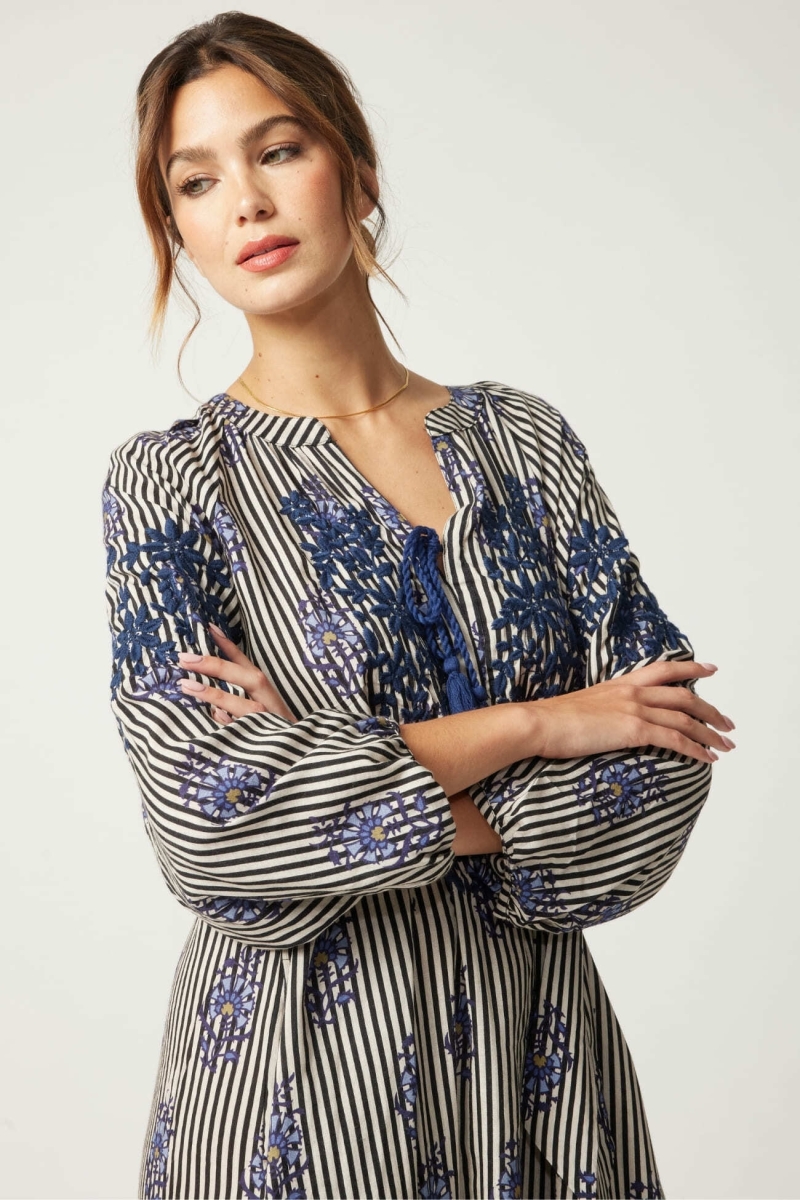 Lange Vivienne Kleid - Miss June Paris - 5
