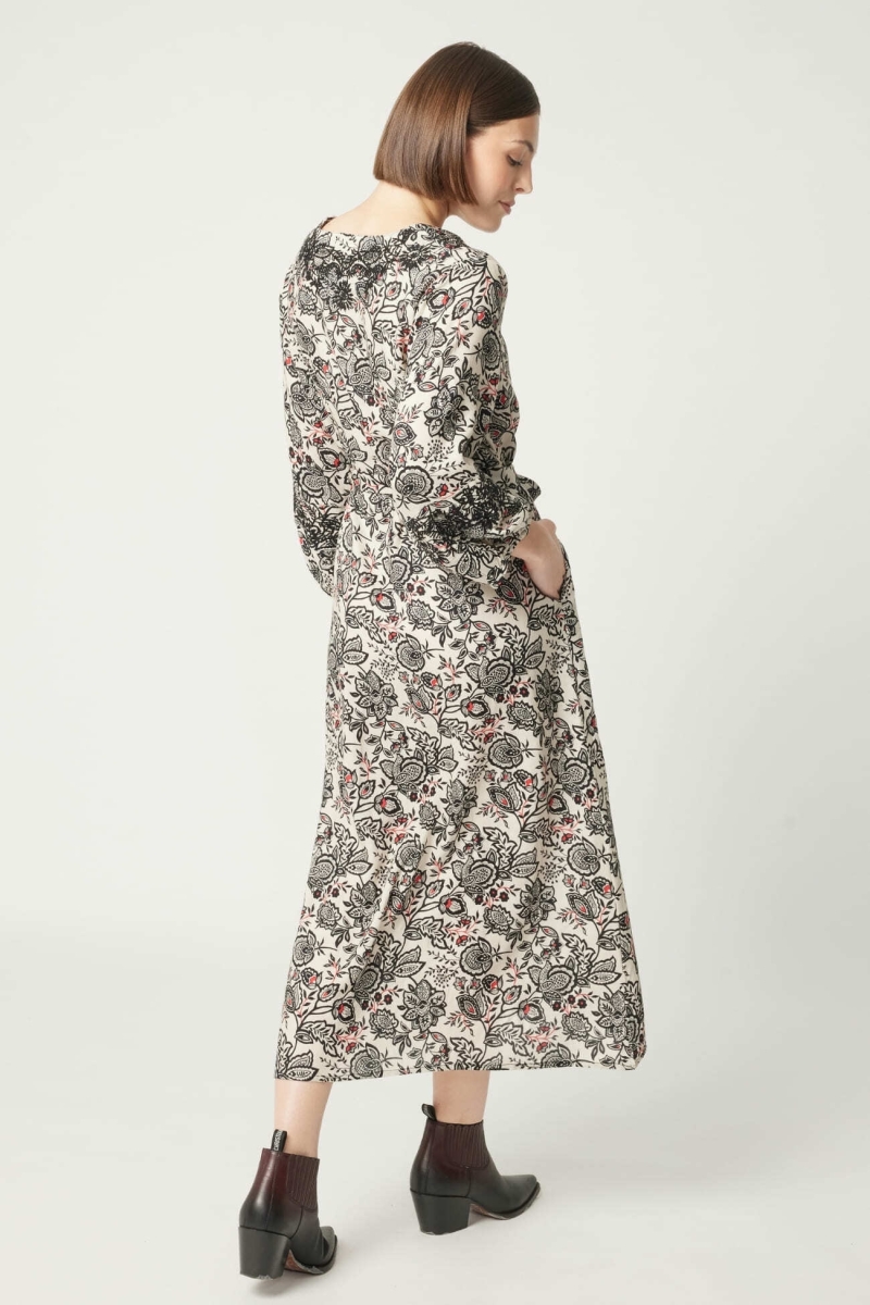 Langes Kleid Jade - Miss June Paris - 5