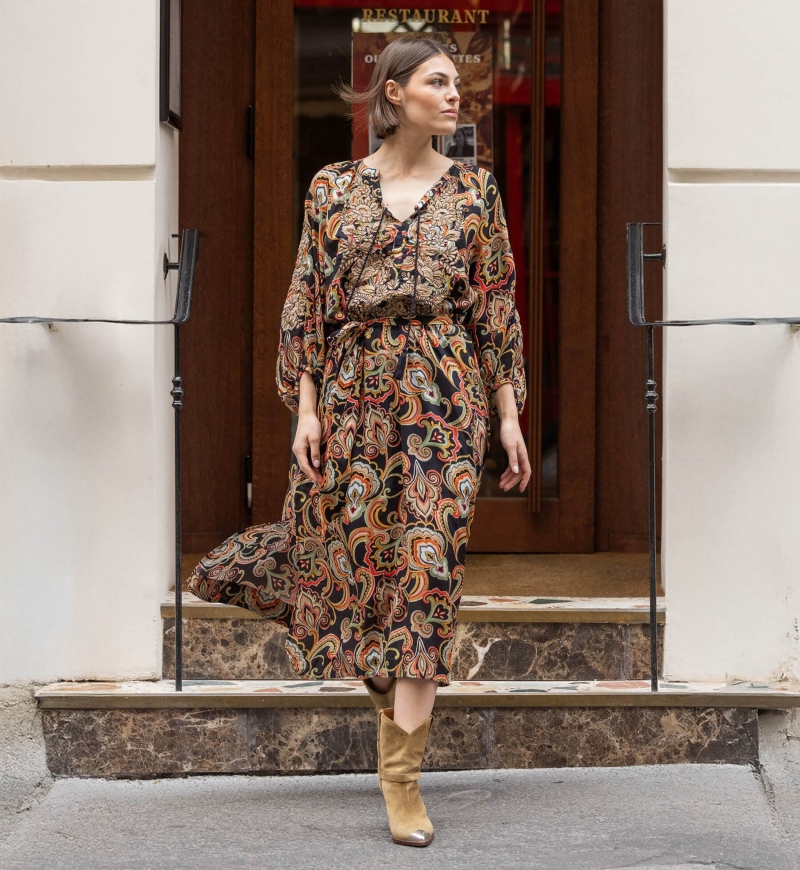 Lange Kleid Coline - Miss June Paris - 2