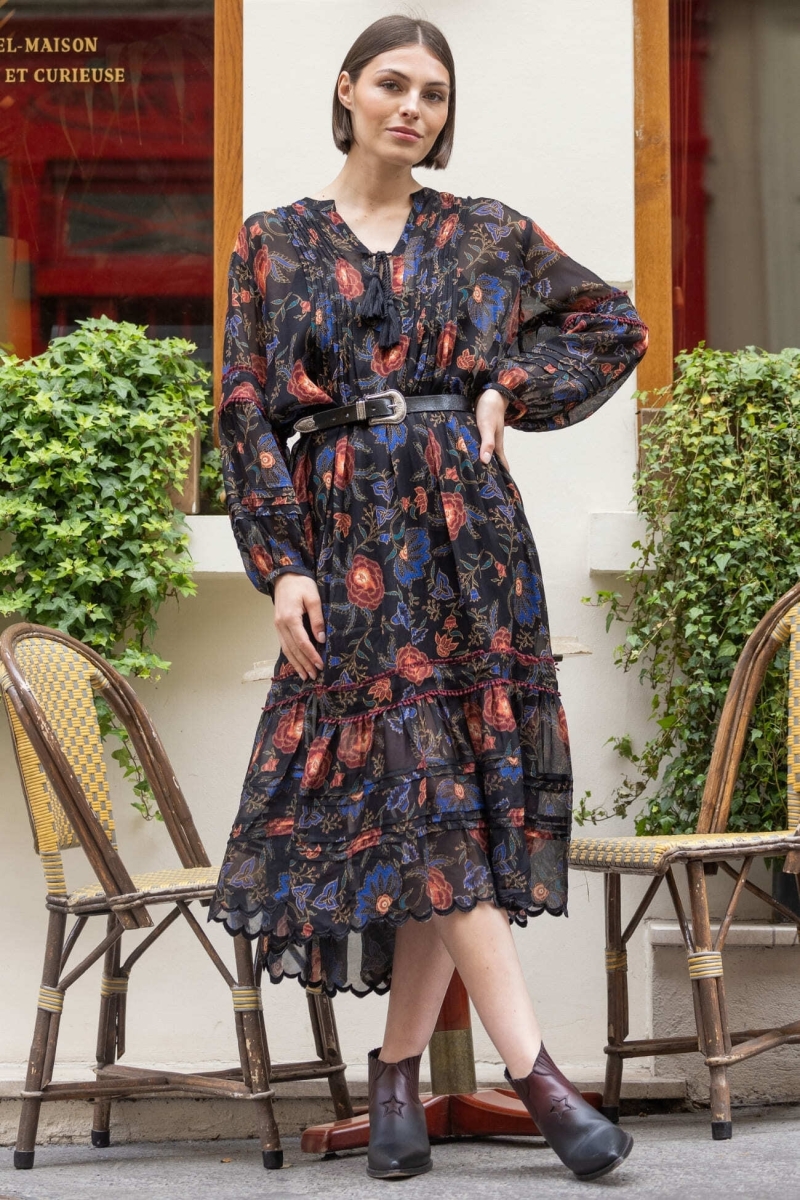 Vestido longo Clarisse - Miss June Paris - 1