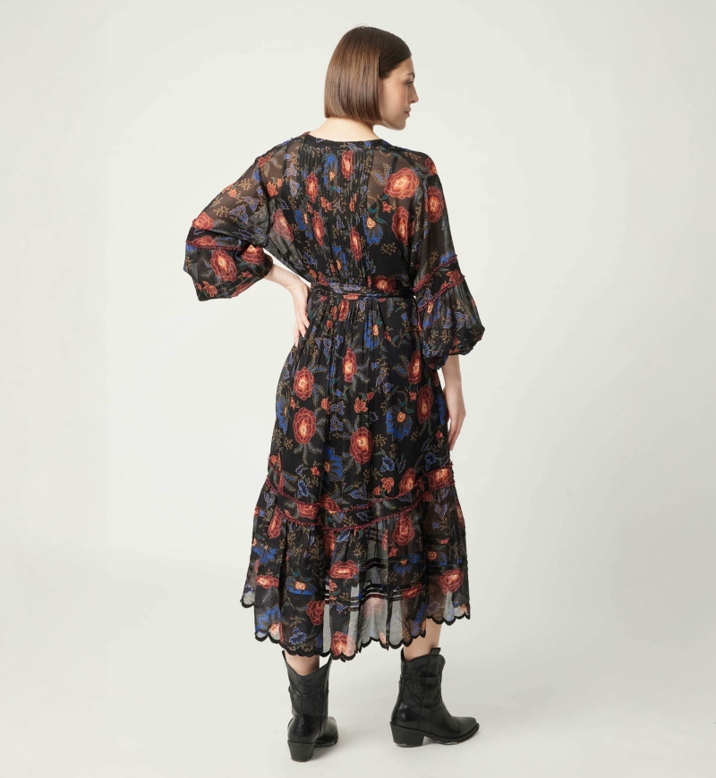 Langes Kleid Clarisse - Miss June Paris - 4