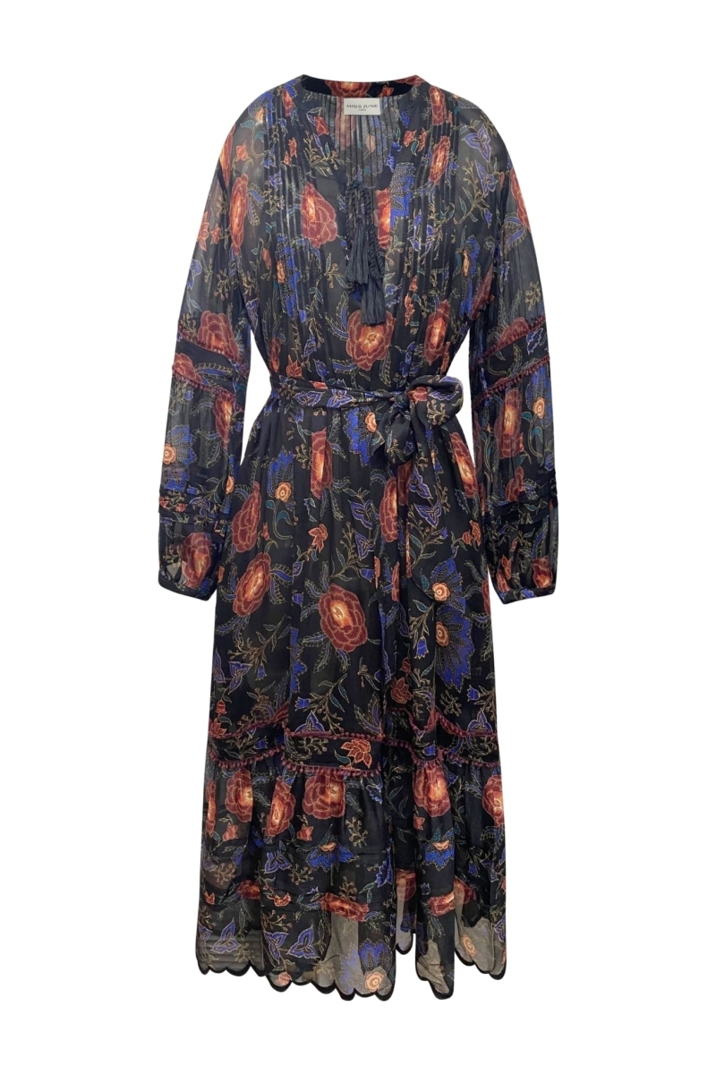 Langes Kleid Clarisse - Miss June Paris - 6