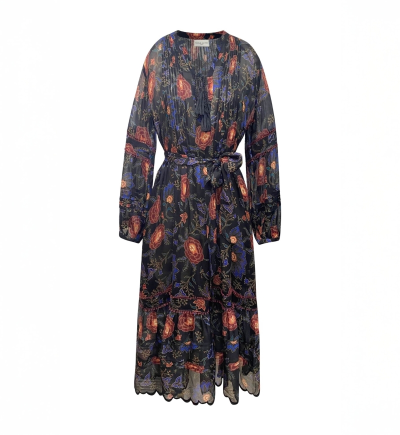 Langes Kleid Clarisse - Miss June Paris - 6