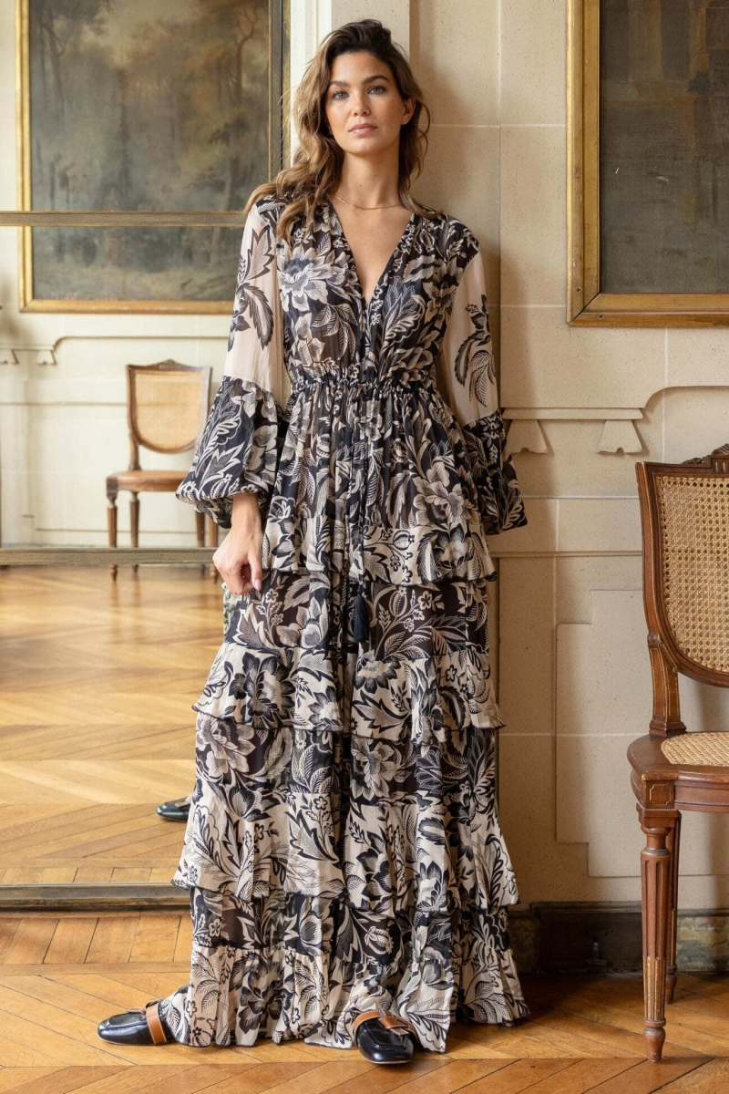 Langes Kleid Maéva - Miss June Paris - 1