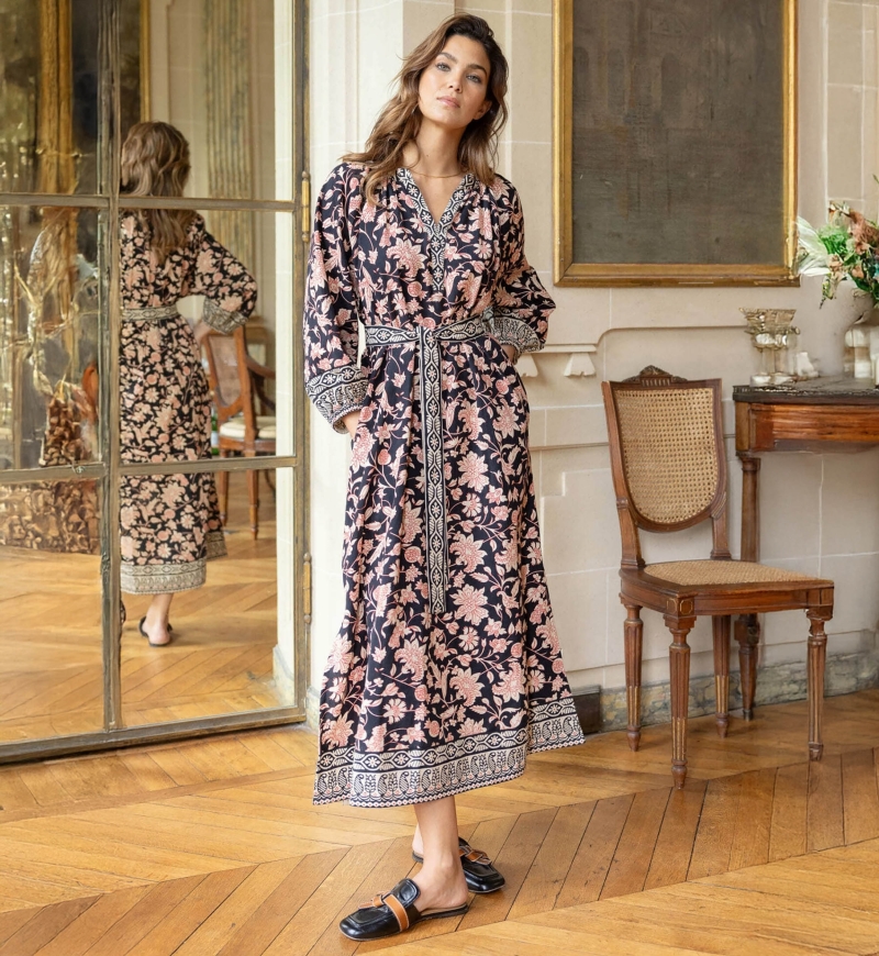 Vestido largo Roxane - Miss June Paris - 1