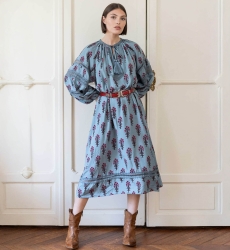 Langes Ambre Kleid - Miss June Paris - 1