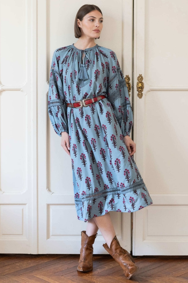 Langes Ambre Kleid - Miss June Paris - 2