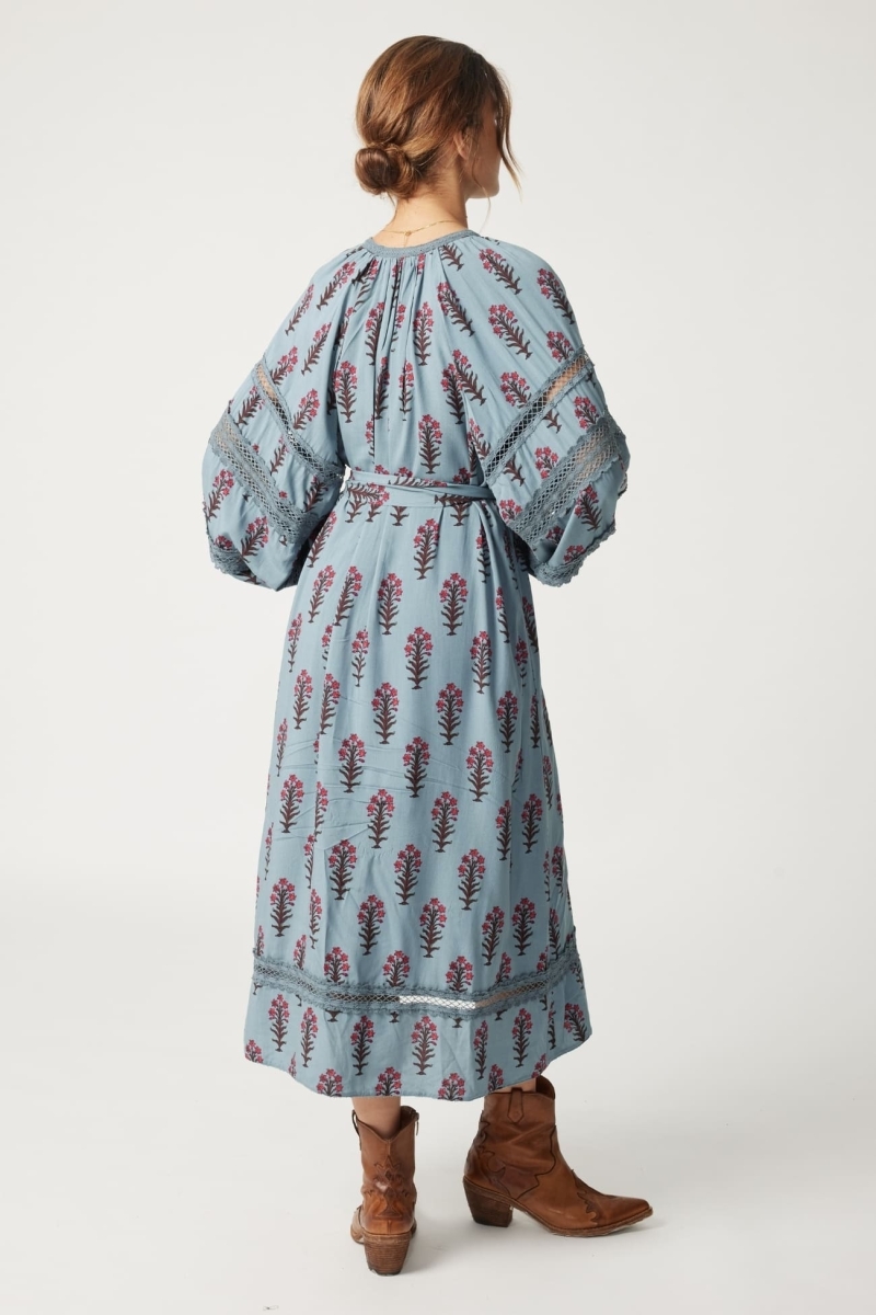 Langes Ambre Kleid - Miss June Paris - 4