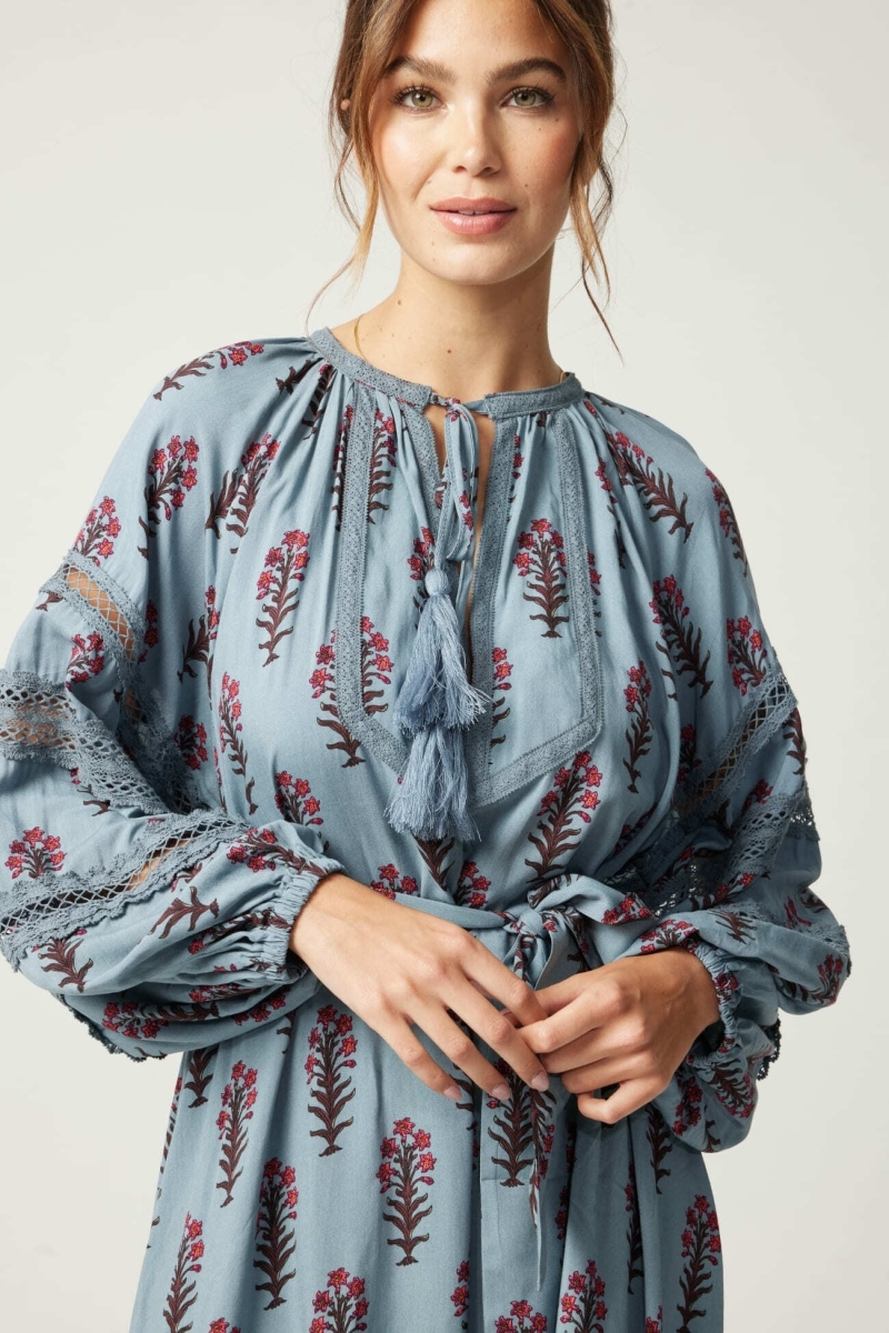 Langes Ambre Kleid - Miss June Paris - 5