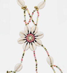 Long bohemian costume necklace LENA - Miss June