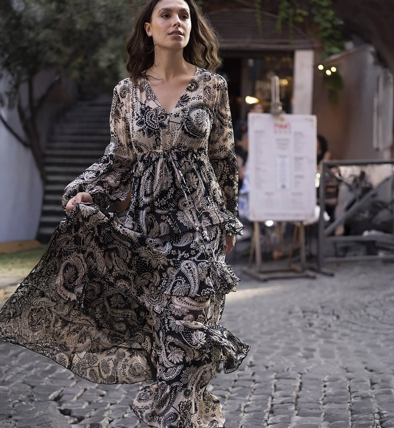 Miss June Paris — Meryl Long Dress