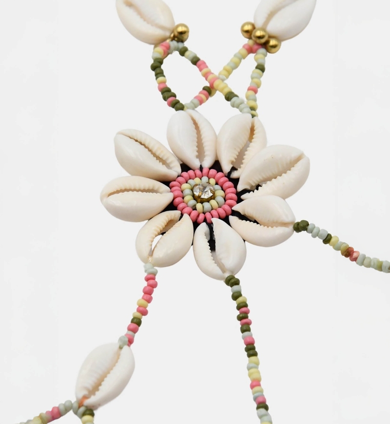 Long bohemian costume necklace LENA - Miss June