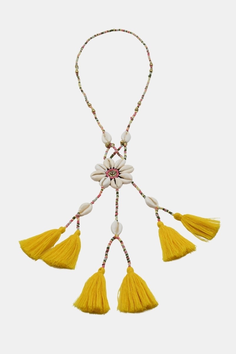 Long bohemian costume necklace LENA - Miss June