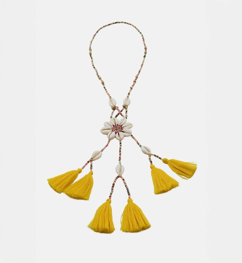 Long bohemian costume necklace LENA - Miss June