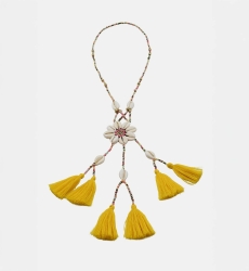 Long bohemian costume necklace LENA - Miss June