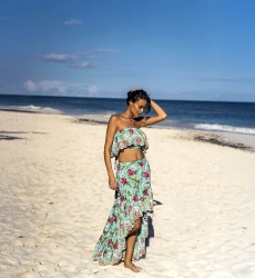 Top corto Sun - Acquamarina - Miss June Paris - 3