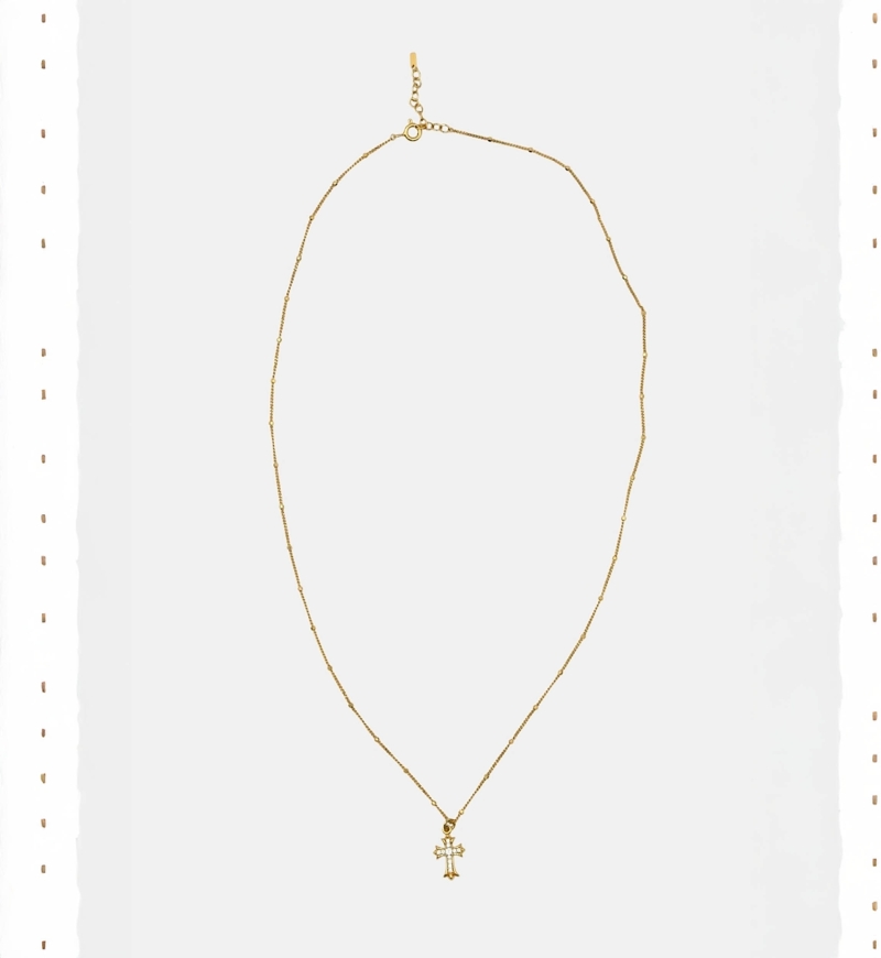 Fancy cross necklace - Miss June