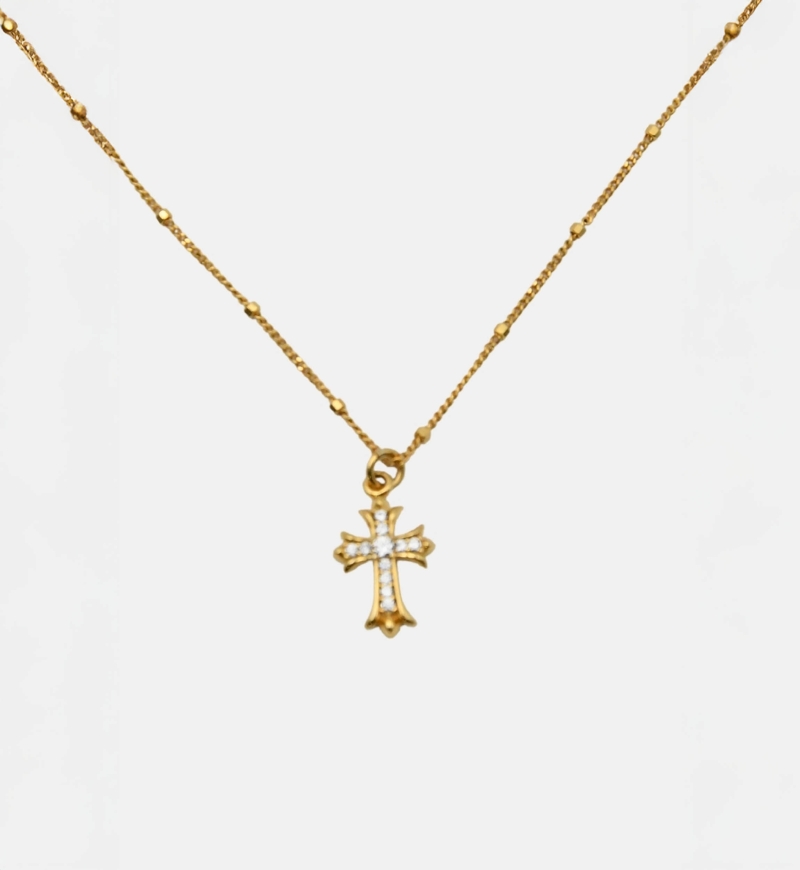 Fancy cross necklace - Miss June
