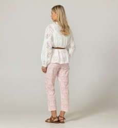 Camicia Hazal - Ricamo inglese - 100% cotone - Miss June Paris - 4